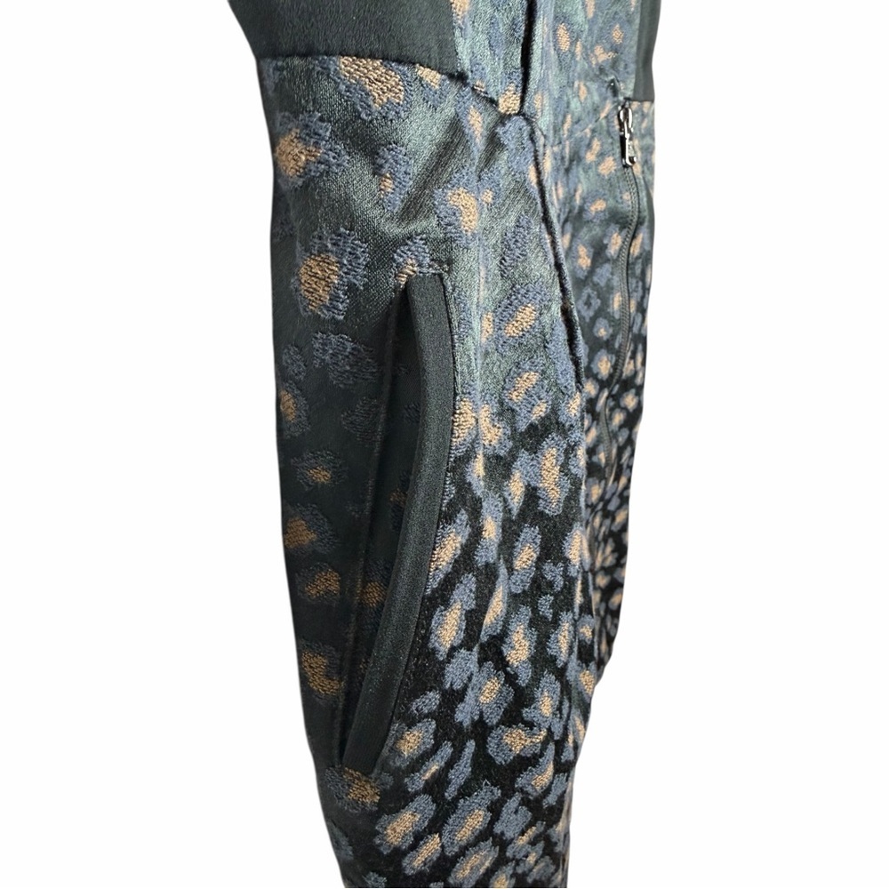 Marc by Marc Jacobs Animal Print Wrap Dress Sz 8 Sleeveless Midi Cocktail Work - Picture 5 of 12